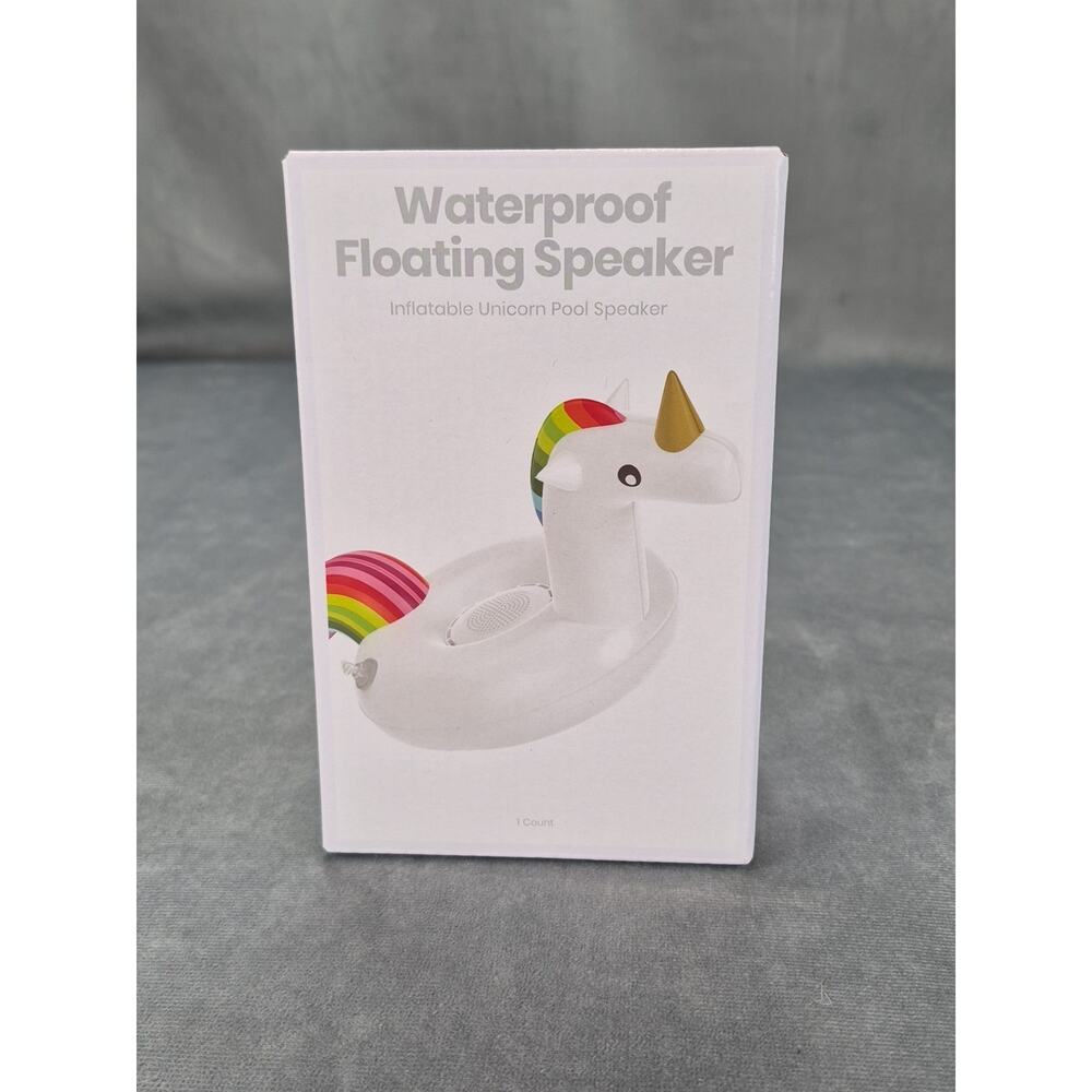 Brand New - Inflatable Unicorn Waterproof Floating Bluetooth Speaker